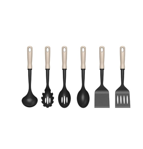 Kitchen Utensils Coloured Stainless Steel Handles Slotted Spoon Cooking Utensils